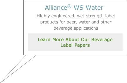 Learn more about our beverage label papers