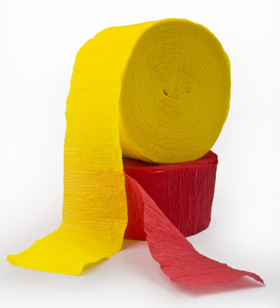 Crepe Paper Rolls Wholesale Streamer Paper